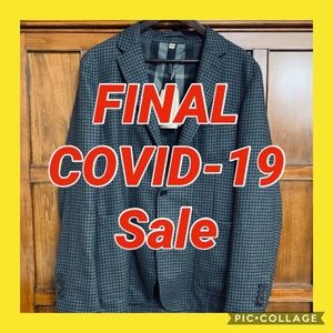 Burberry Unlined Wool Sport Coat (44)